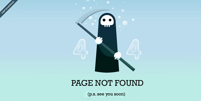 404 ошибка - сайт не найден
